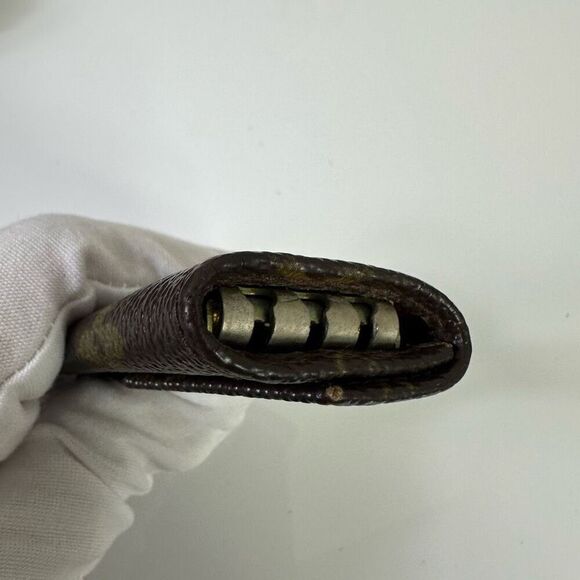 Louis Vuitton Monogram Vintage 3 Key Holder Case Brown Small - Picture 3 of 11